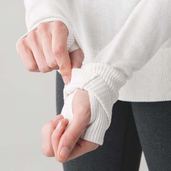 NWT lululemon sunset savasana pullover II - size 8 - Picture 5 of 9